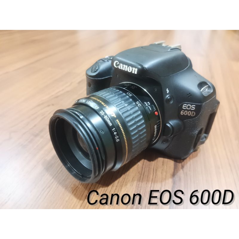 Canon EOS 600D อุปกรณ์ครบชุด                                  กล้องมือสองสภาพดี ระบบทำงานสมบูรณ์แบบทุกฟังค์ชั่น