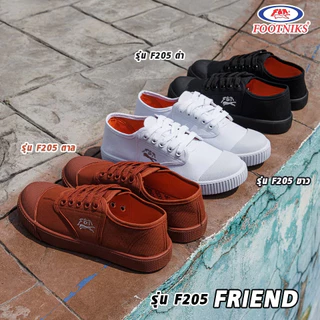 🌟ลูกค้าใหม่ 1 บาท💯Footniks รองเท้าผ้าใบนักเรียน รองเท้าผ้าใบรุ่น T09-F205 คุณภาพ Gold city พร้อมส่ง