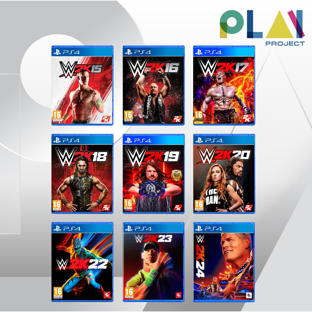 [ใส่โค้ด DDX10JUNW1 ลดสูงสุด 1000.-] [มือ2] [PS4] รวม WWE W2K เกมมวย มวยปล้ำ [เกมps4] [PlayStation4] [มือ2] [มือสอง]