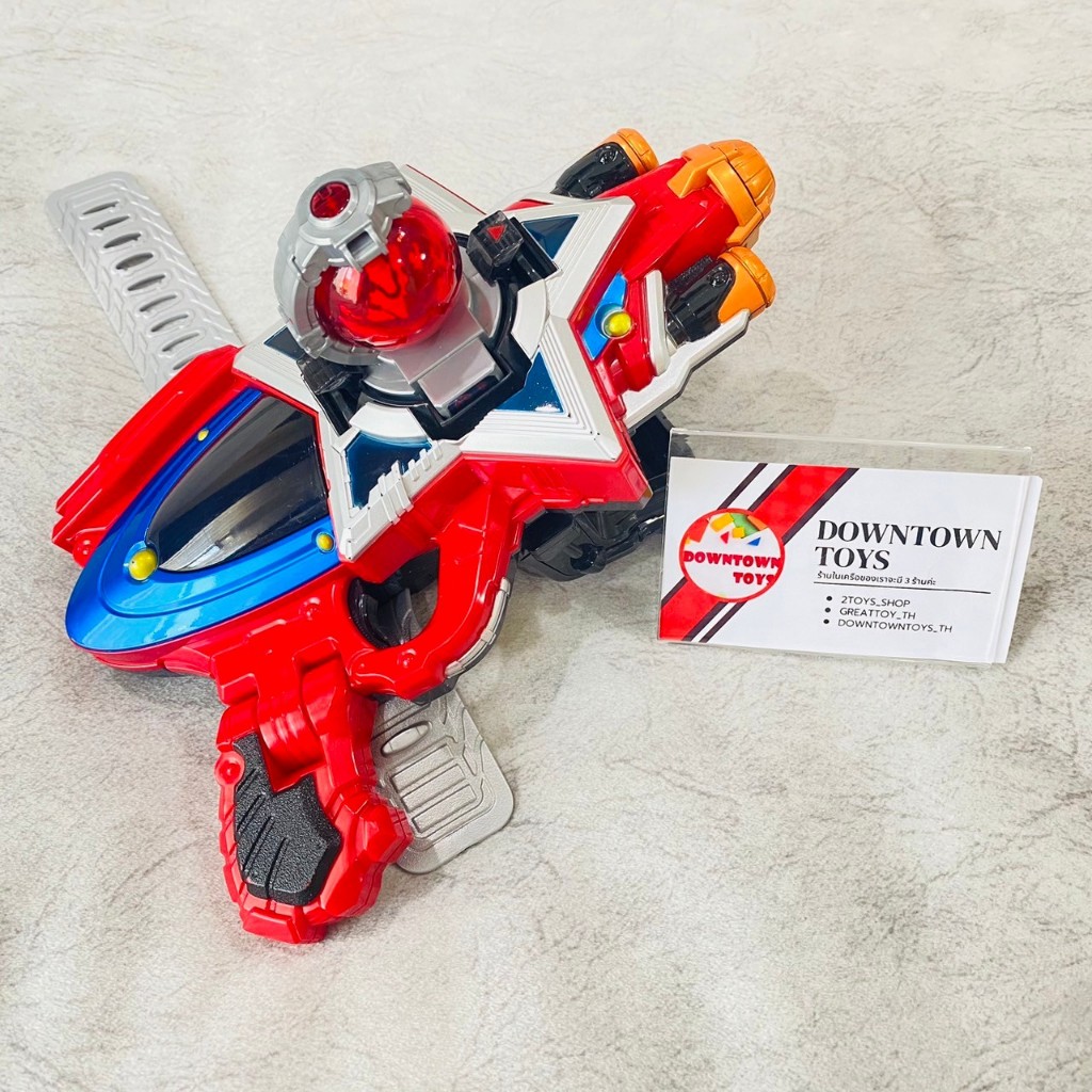 ที่แปลงร่าง Kyuranger คิวเรนเจอร์ DX saiza Blaster ข้อมือแปลงร่าง [เก็บปลายทางได้]