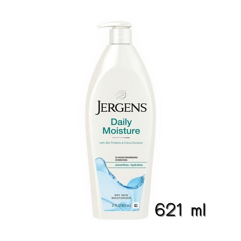 JERGENS DAILY MOISTURE 621ML ช่วยความแห้งกร้านทันทีเจอร์เกนส์ เดลี่ มอยส์เจอร์ ดราย สกิน