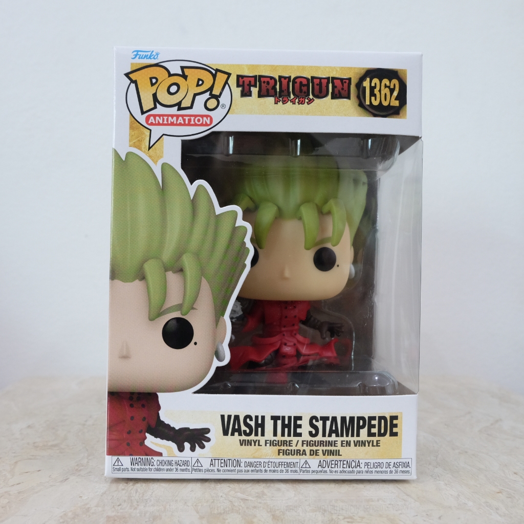 💥 [Trigun] 💥 Funko Pop Anime Trigun Vash the Stampede ของแท้ กล่อง8/10 ตำหนิตามรูป