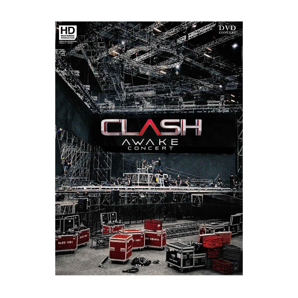 DVD บันทึกการแสดงสด - Clash Awake ConCert