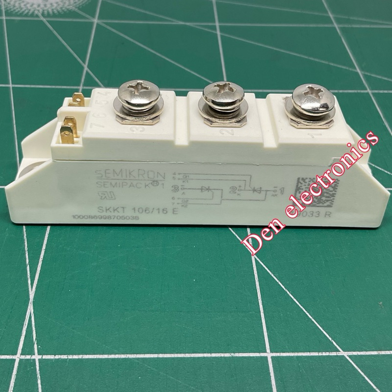 SKKT106/16E SEMIKRON Thyristor Module  106A 1600V SKKT. 106/16E พร้อมส่งใน🇹🇭🇹🇭 ออกบิลได้