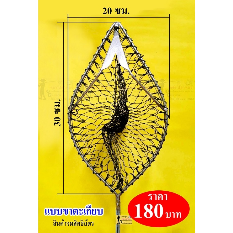 ตะกร้อสอยมะม่วง อะโวคาโด ผลไม้ ตราปลาทอง(แบบขาตะเกียบ)
