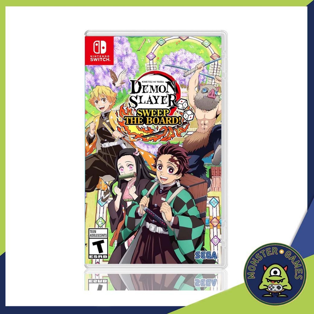 Demon Slayer - Kimetsu no Yaiba - Sweep the Board Nintendo Switch Game แผ่นแท้มือ1!!!!! (Demon Slaye