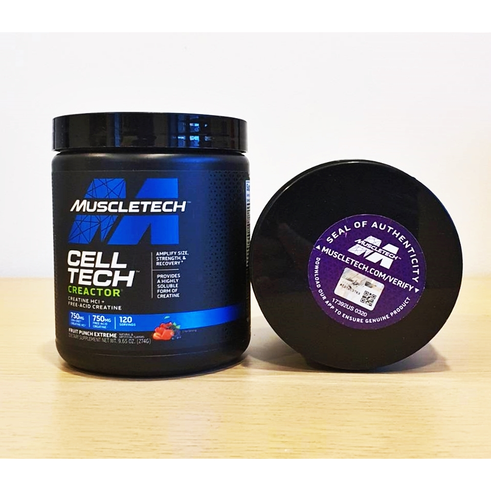 MuscleTech Creactor (120Servings) สูตรพิเศษ Creatine HCL