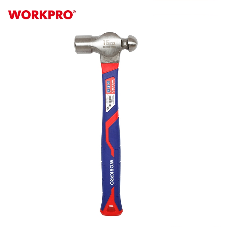 WORKPRO ค้อนหัวกลมด้ามไฟเบอร์ มีขนาด 16, 24 ออนซ์ ให้เลือก