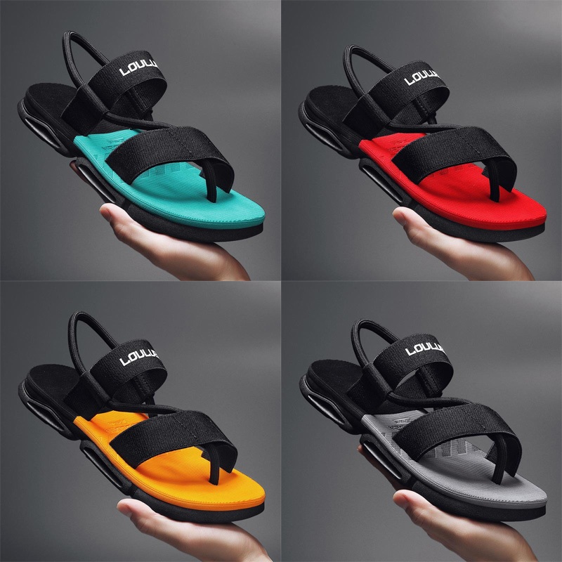 (ล้างสต็อก หมดแล้วหมดเลย) รองเท้ารัดส้น-ผู้ชาย สีทูโทน รหัสC17 **ไซส์ไม่ตรงดูตารางไซส์ก่อนสั่งซื้อ**