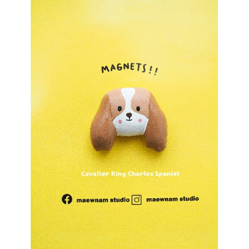 แม่เหล็กติดตู้เย็น Dogs Magnet Handmade 04