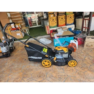 Kawama เครื่องตัดหญ้า แบบรถเข็น 4ล้อ 5.5 แรงม้า 4 จังหวะ KWMLM46-V170 ขนาดเครื่อง 170CC - LM46V170