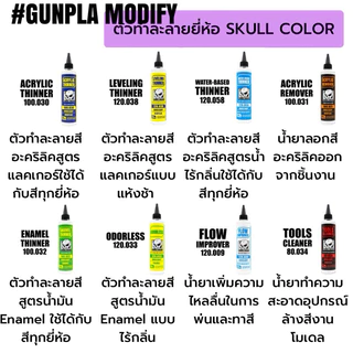 SKULL COLOR น้ำยาทำความสะอาดอุปกรณ์ Tools Cleaner 500 ml