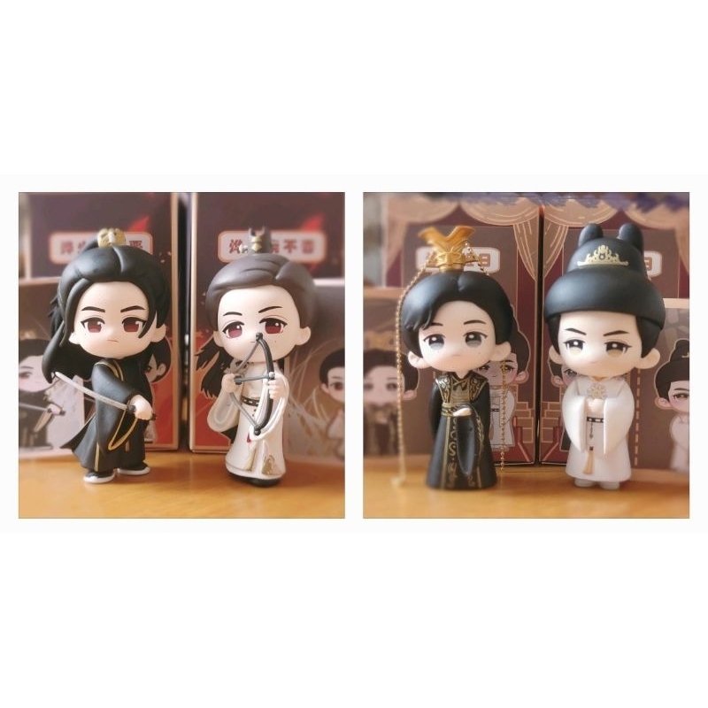 [ครบชุด 2 คู่] Figure ฟิกเกอร์ ซานเหอลิ่ง นักรบพเนจรสุดขอบฟ้า Word of Honor GongJun ZhangZhehan