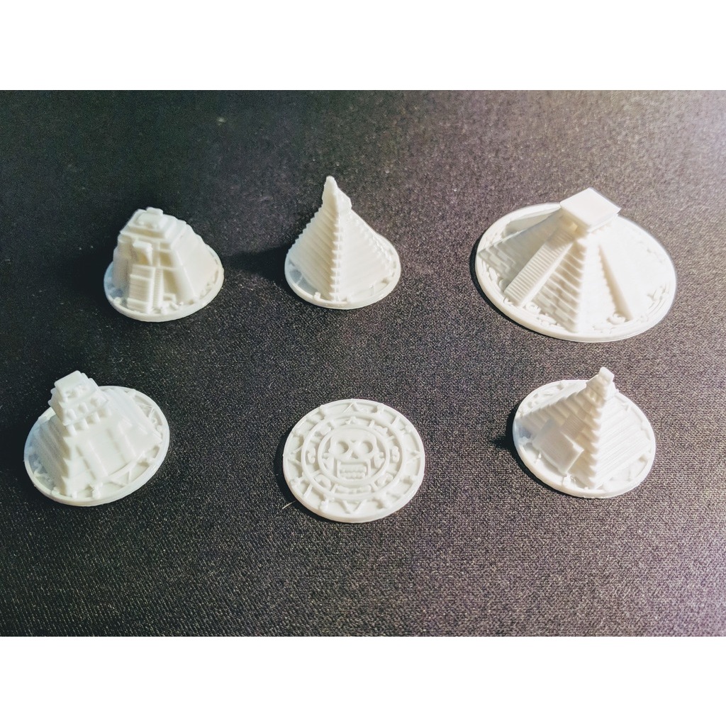 T'Zolkin Board Game Pyramid