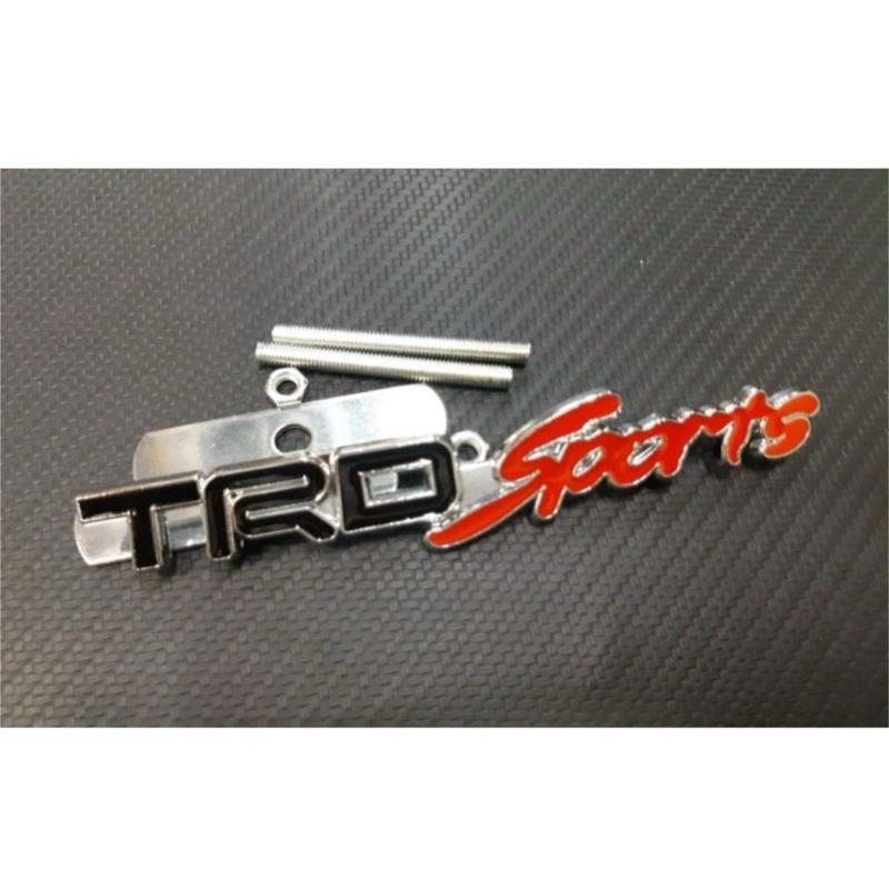 โลโก้กระจังเหล้ก trd sports ดำแดง