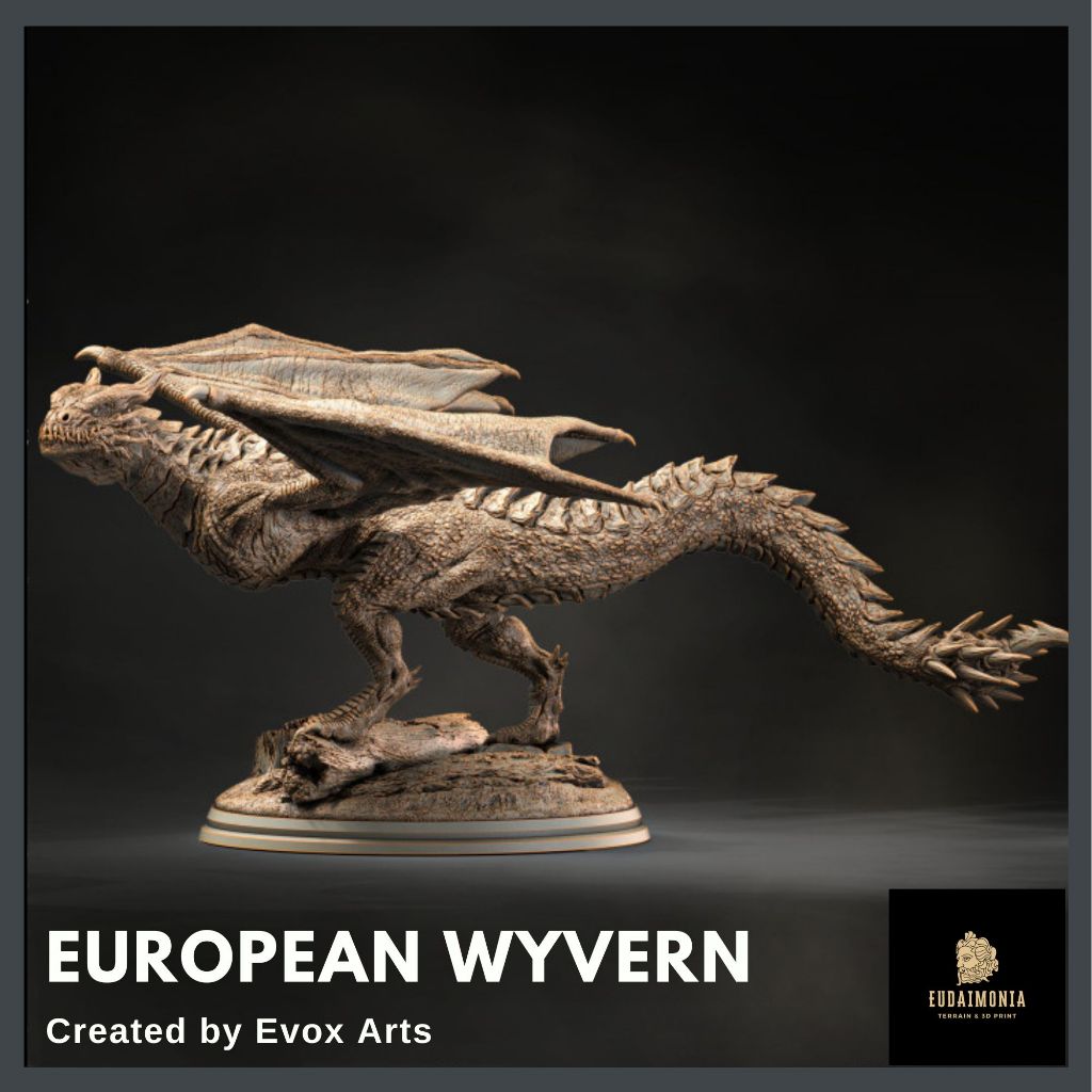 The European  Wyvern จัดส่งได้ใน1-3วัน