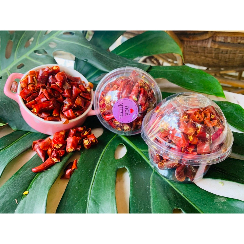 พริกแดงอบแห้ง ขนาด 20 กรัม สมุนไพรดีต่อสัตว์เลี้ยง สินค้าปลอดสาร ทานได้ทุกสายพันธุ์