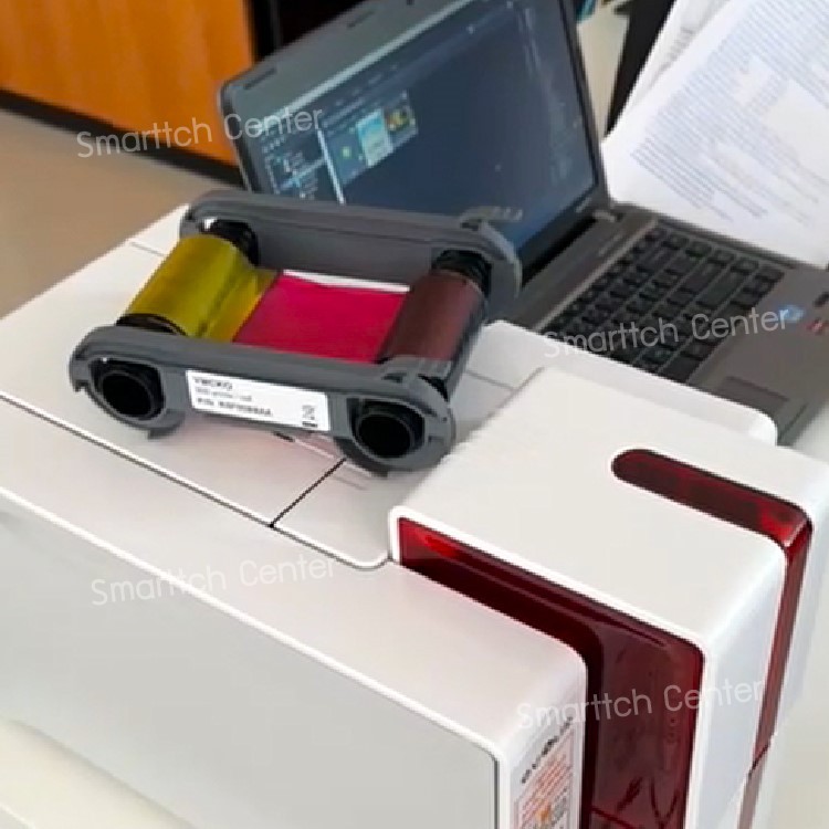 หมึกริบบอนสี Evolis Primacy 5 Panel Color Ribbon YMCKO รูปที่ 5