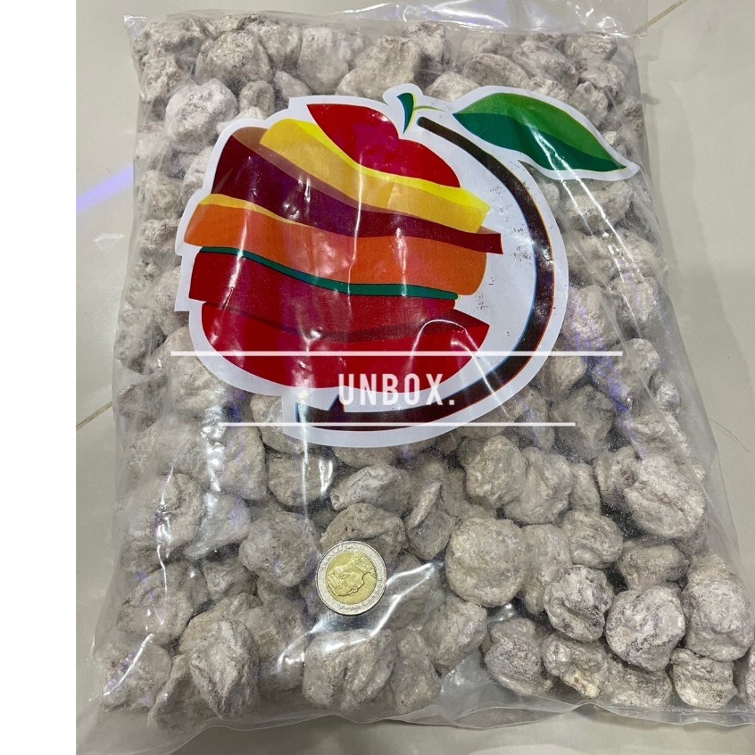 บ๊วยเค็ม ตราแอ๊ปเปิ้ล (Size L จัมโบ้ เม็ดใหญ่) แบ่งขาย ถุง1-2 kg.ราคาถูก