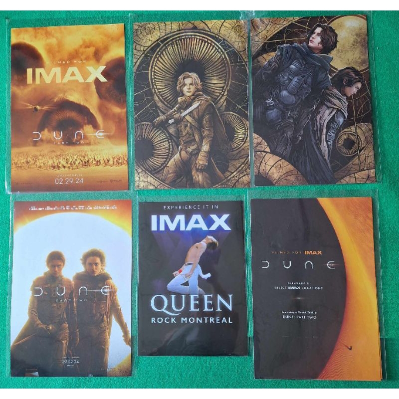 โปสเตอร์ IMAX Poster Dune Part 2 ดูน 2 ลิขสิทธิ์แท้จาก Major Cineplex - SF Cinema Zigma Dune 2 Dune 2024 Dune Part Two