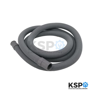 ท่อน้ำทิ้ง เครื่องซักผ้า ฝาหน้า รุ่น WWP9202 ยาว 2M ยี่ห้อทั่วไป ท่อระบายน้ำทิ้งเครื่องซักผ้า สายน้ำทิ้ง อะไหล่เครื่องซั