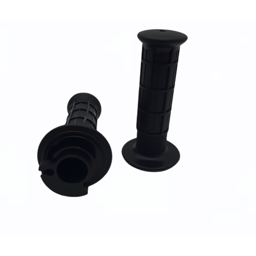 ปลอกมือ KSR110 NEW ปลอกแฮนด์ลายเดิม + ไส้เร่ง สำหรับรุ่น KSR110 NEW (ราคาต่อ1ชุด มี2ชิ้น) อะไหล่มอร์