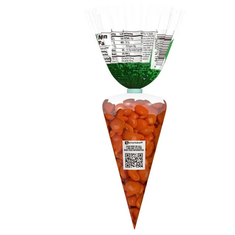 Reese’s pieces peanut butter Easter candy gift bag 1.75 oz