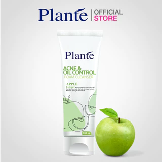 Plante โฟมล้างหน้า ขนาด 100 มล. (2 สูตร) ไวท์เทนนิ่งโฟมโรส & แอคเน่โฟมแอปเปิ้ล