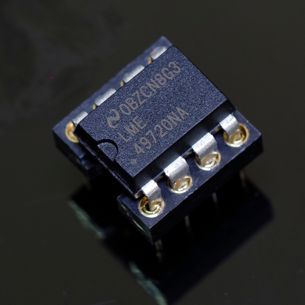 Dual OP-AMP ออปแอมป์ LME49720NA ตัวถังพลาสติก ผลิตที่ Philippines ของแท้ พร้อมส่ง