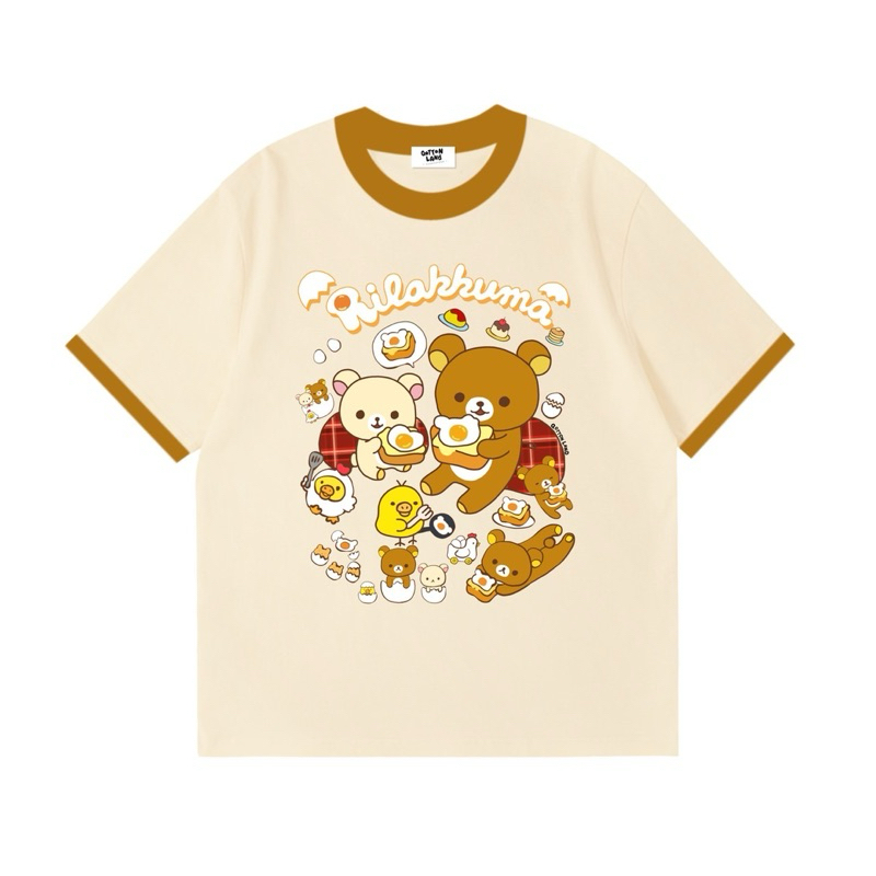 เสื้อยืดOversize(QottonLand)ริรัคคุมะ
