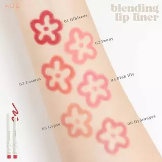 ถูก/แท้/มีไลฟ์ (2 ชิ้น 199.-) ดินสอเขียนขอบปาก 4U2 Blending Lip Liner โฟร์ยูทู ลิป 4U2 ลิปไลเนอร์ เขียนขอบปาก เบลอของปาก