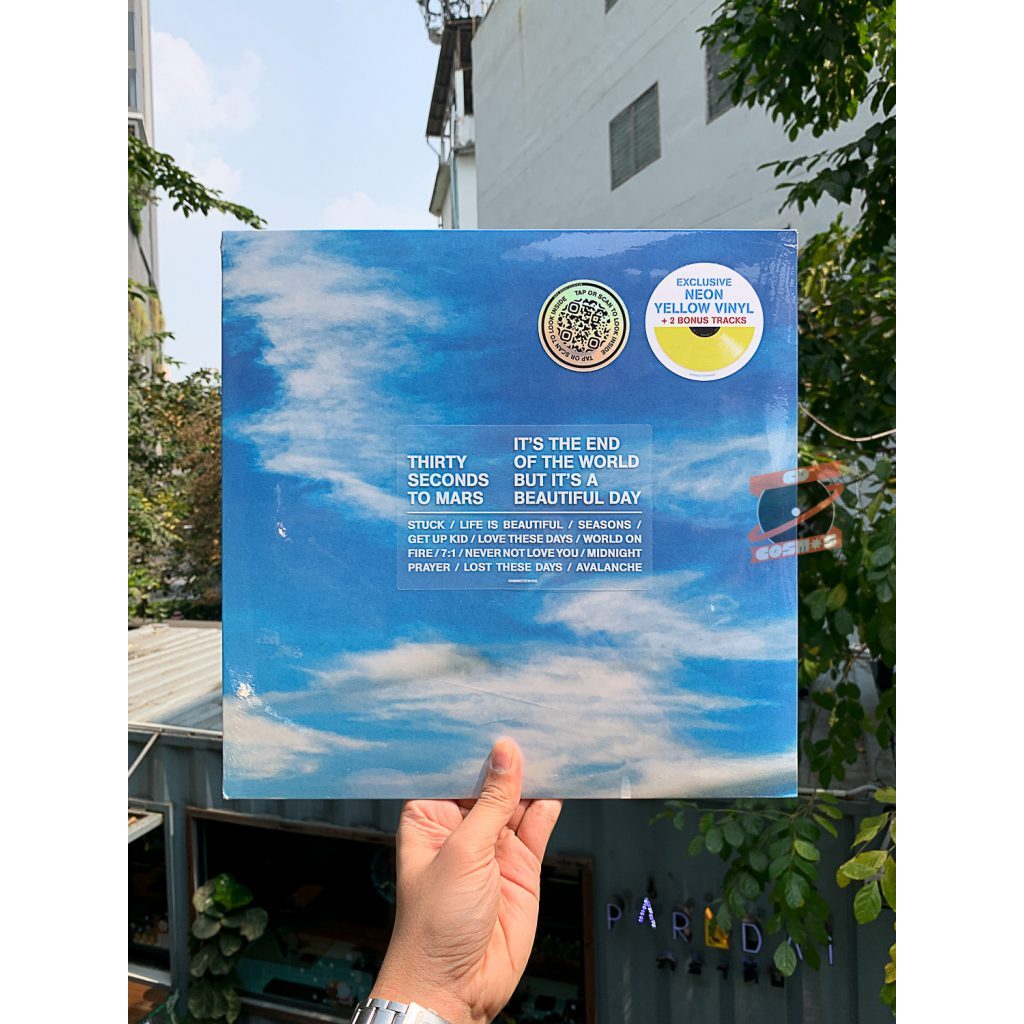 แผ่นเสียง 30 Seconds To Mars – It’s The End Of The World But It’s A Beautiful Day (Yellow LP)(Vinyl)