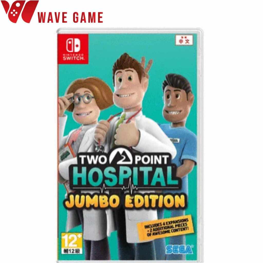 nintendo switch two point hospital jumbo edition ( english chinese )