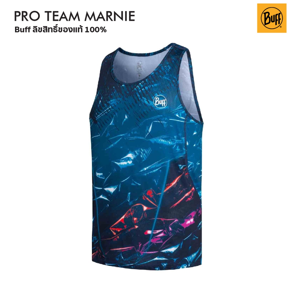 Buff Pro Team Marnie Sleeveless T-Shirt Women เสื้อวิ่งแขนกุดสำหรับผู้หญิง เนื้อผ้าบางเบา ระบายความร้อนได้ดี สวมสบาย