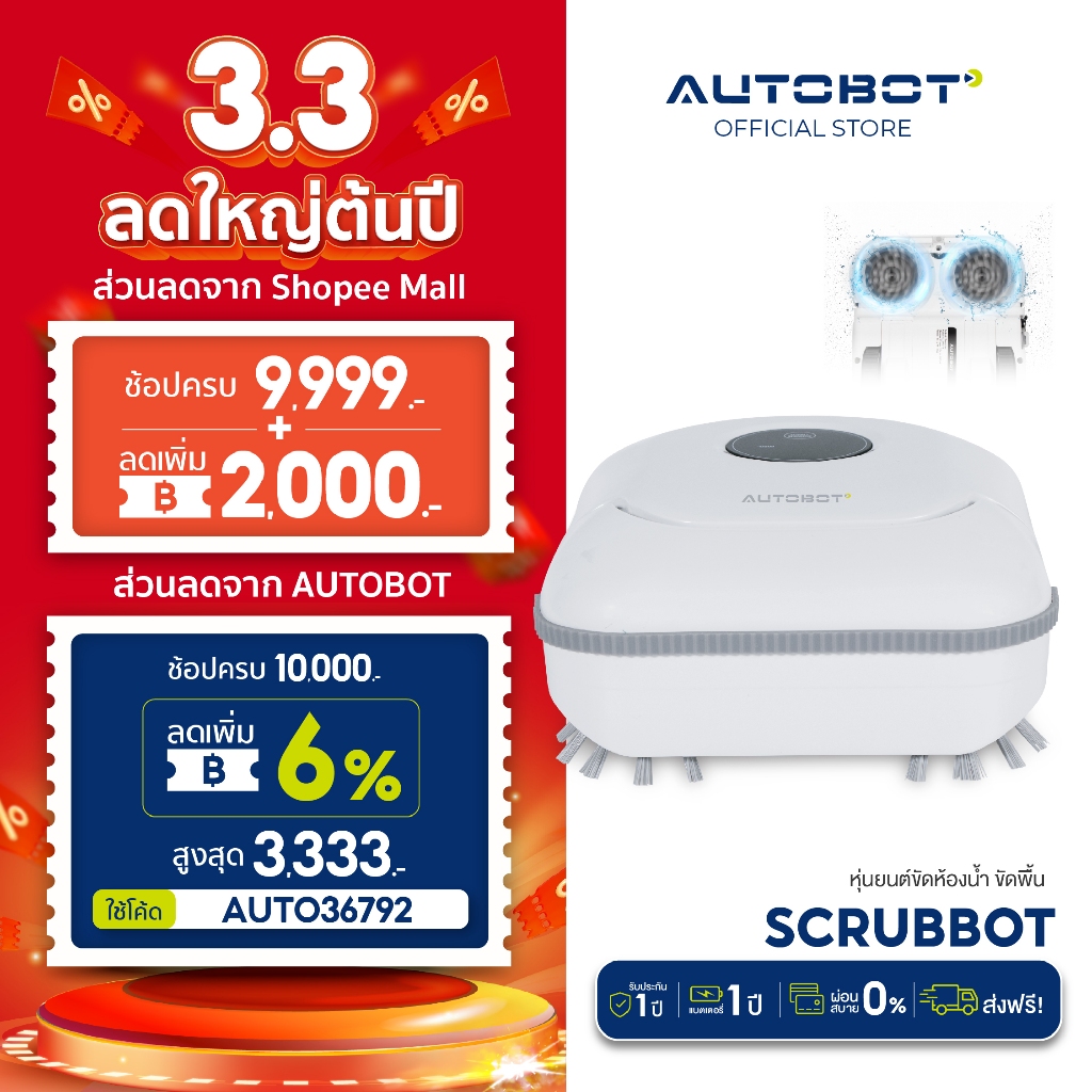 #นวัตกรรมไทย
#หุ่นยนต์ขัดห้องน้ำ
#แม่บ้านยุคใหม่
#SmartHome
#ออโต้บอท