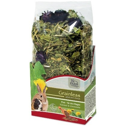 JR Grainless Plus Caraway & Dandelion ช่วยขับลมในลำไส้และกระเพาะอาหาร ช่วยบรรเทาอาหารไม่ย่อย ภาวะลำไส้แปรปรวน#16129