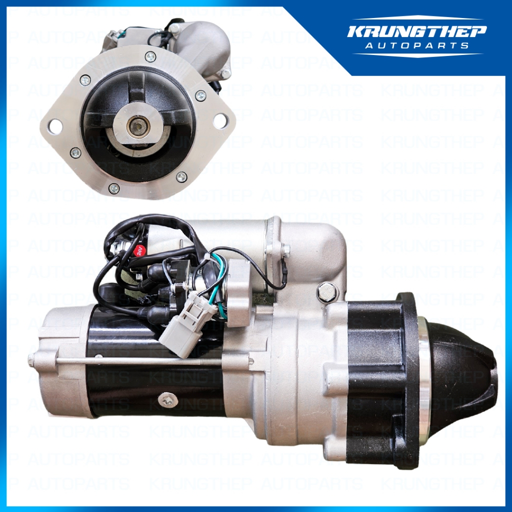 ไดสตาร์ท KOMATSU PC200-5 11ฟันเฟือง 5.5kw เครื่อง S6D95 (สินค้าใหม่)
