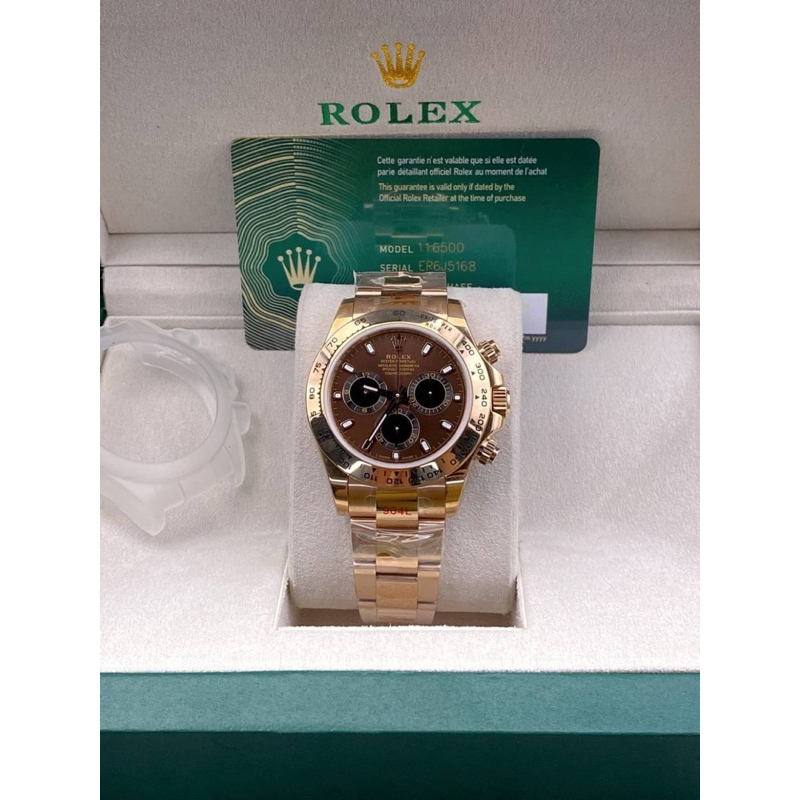 Rolex Daytona โรงงาน: EW factory เครื่อง: ETA Cal 7750 จับเวลาได้จริง ตรงตาม แท้