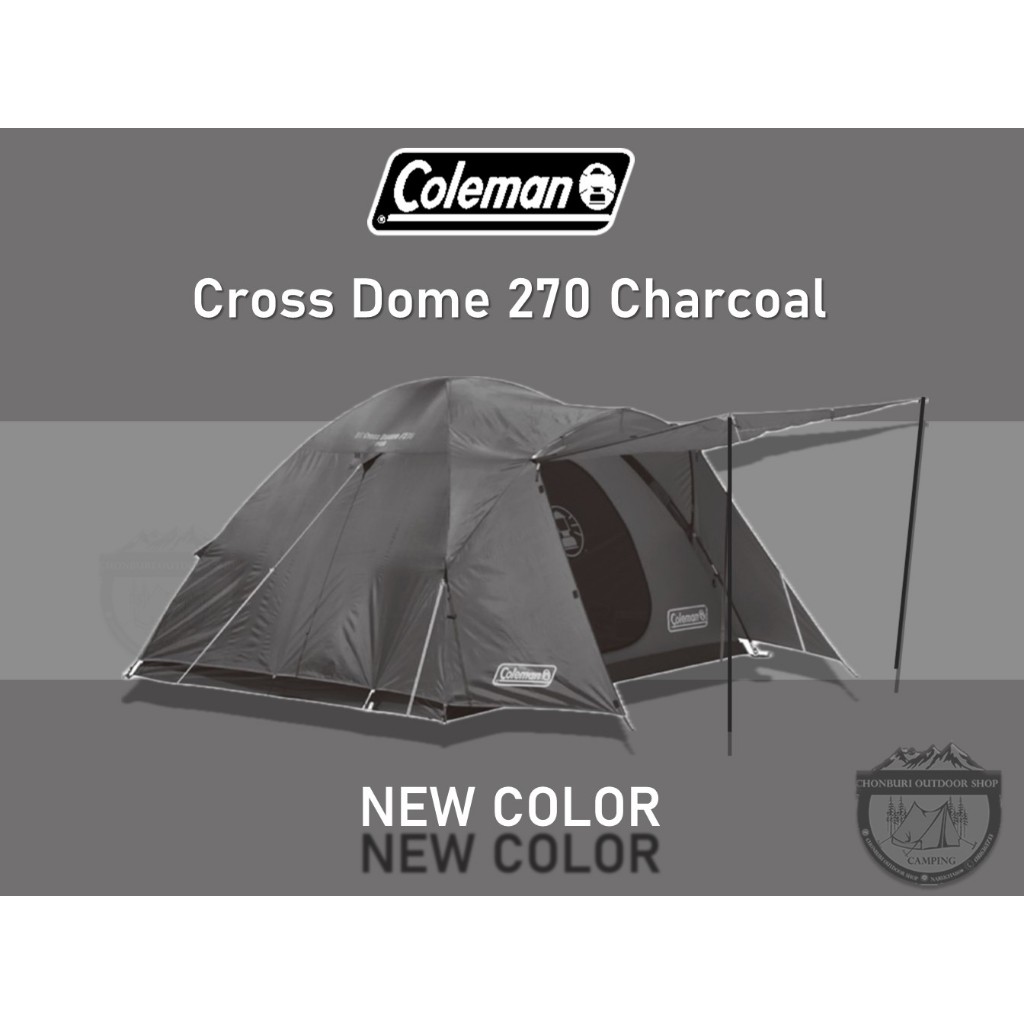 Coleman JP Cross Dome 270 Charcoal {New ! 2024}