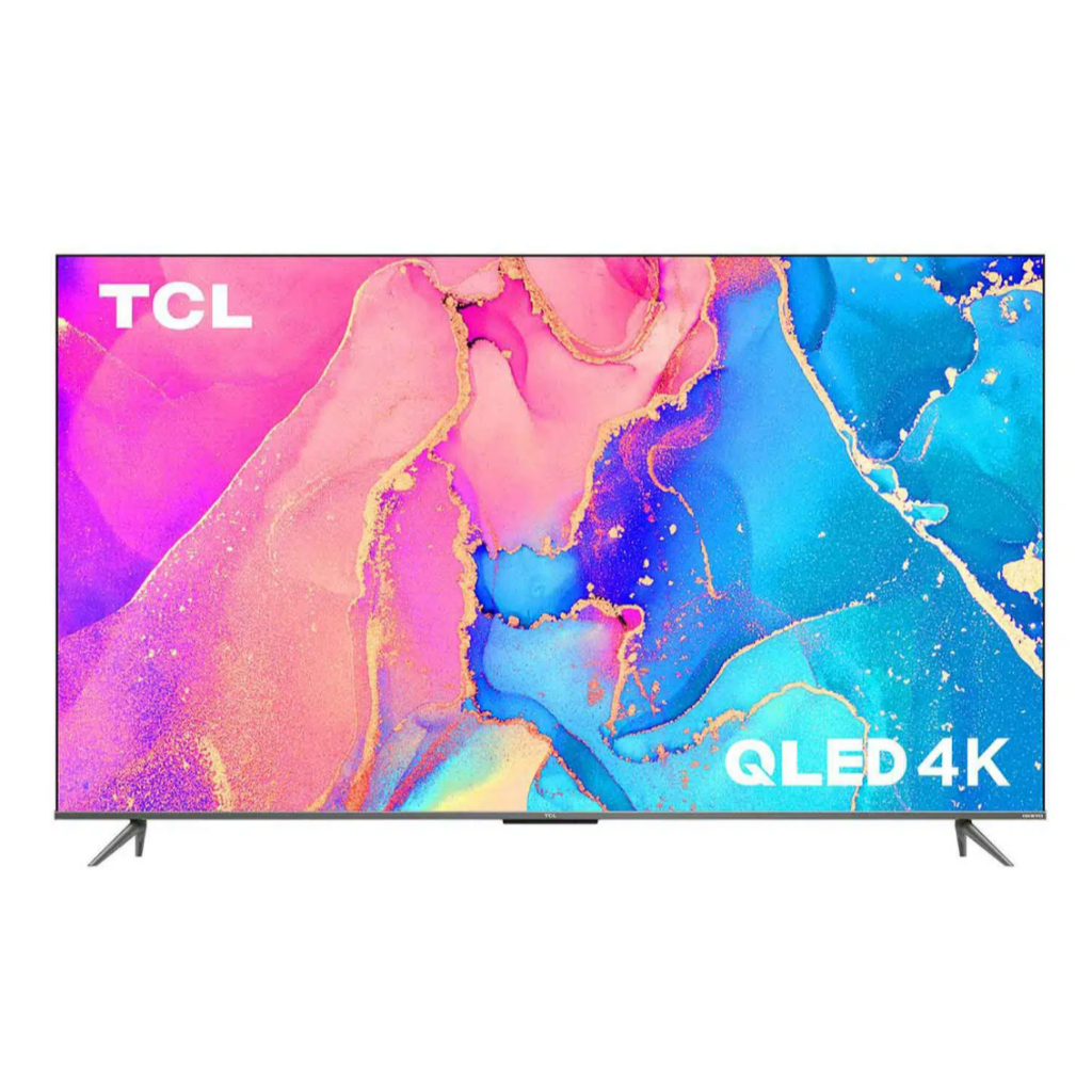 ล้างสต๊อกTCL PREMIUM 43 นิ้ว 4K QLED TV Smart TV (รุ่น 43C635) Full Screen Design - Google Assistant