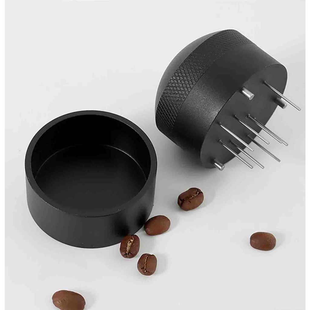 ☕ Coffee Needle Tamper แทมเปอร์เข็ม เกลี่ยผงกาแฟ Wdt เครื่องมือคนเอสเปรสโซ่ 51 มม.58 มม  แทมเปอร์เข็ม เกลี่ยผงกาแฟ - รูปที่ 5