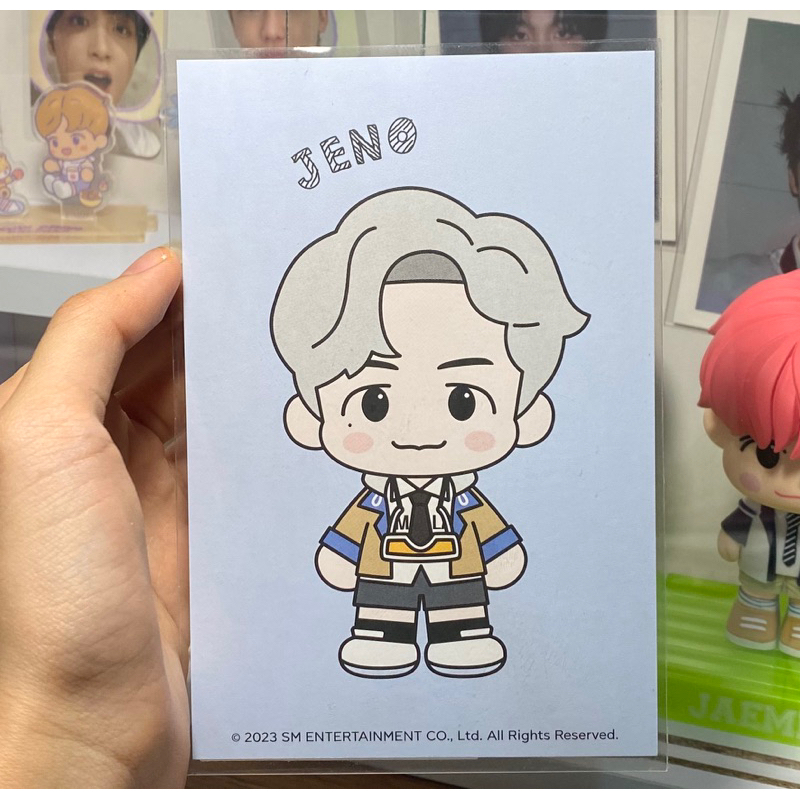 moshi moshi X nct dream postcard jeno