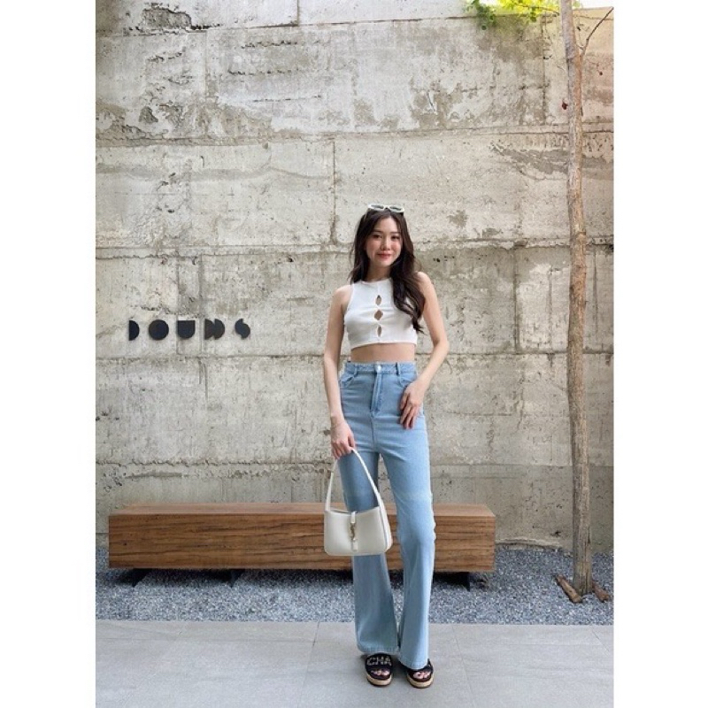 กางเกงยีนส์ tshop สีอ่อน