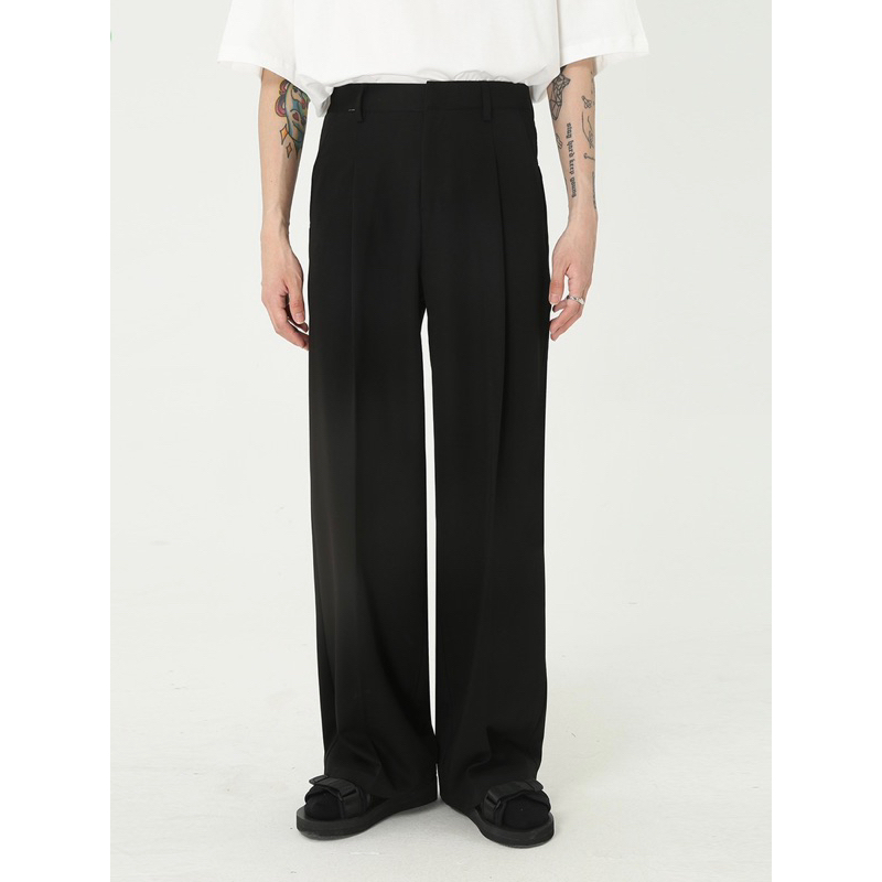 STRM MAN LOOSE FIT TROUSERS กางเกงสแลคขายาว  A7