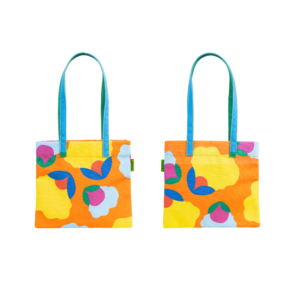 CELLS. กระเป๋าผ้า รุ่น Rainforest-Tote-XS-002-01