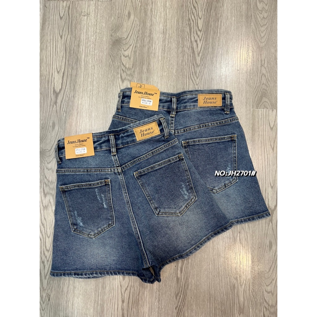 JH2701# กางเกงยีนส์ขาสั้น