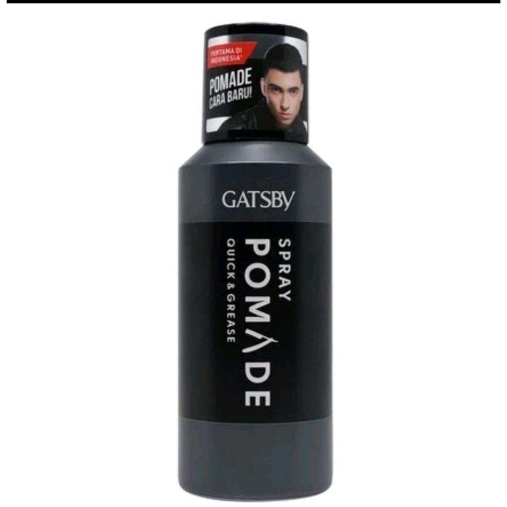 ส่งไวค่าส่งถูก! GATSBY ปอมเมดแบบสเปรย์ Styling Pomade Spray Quick & Grease 150ml.