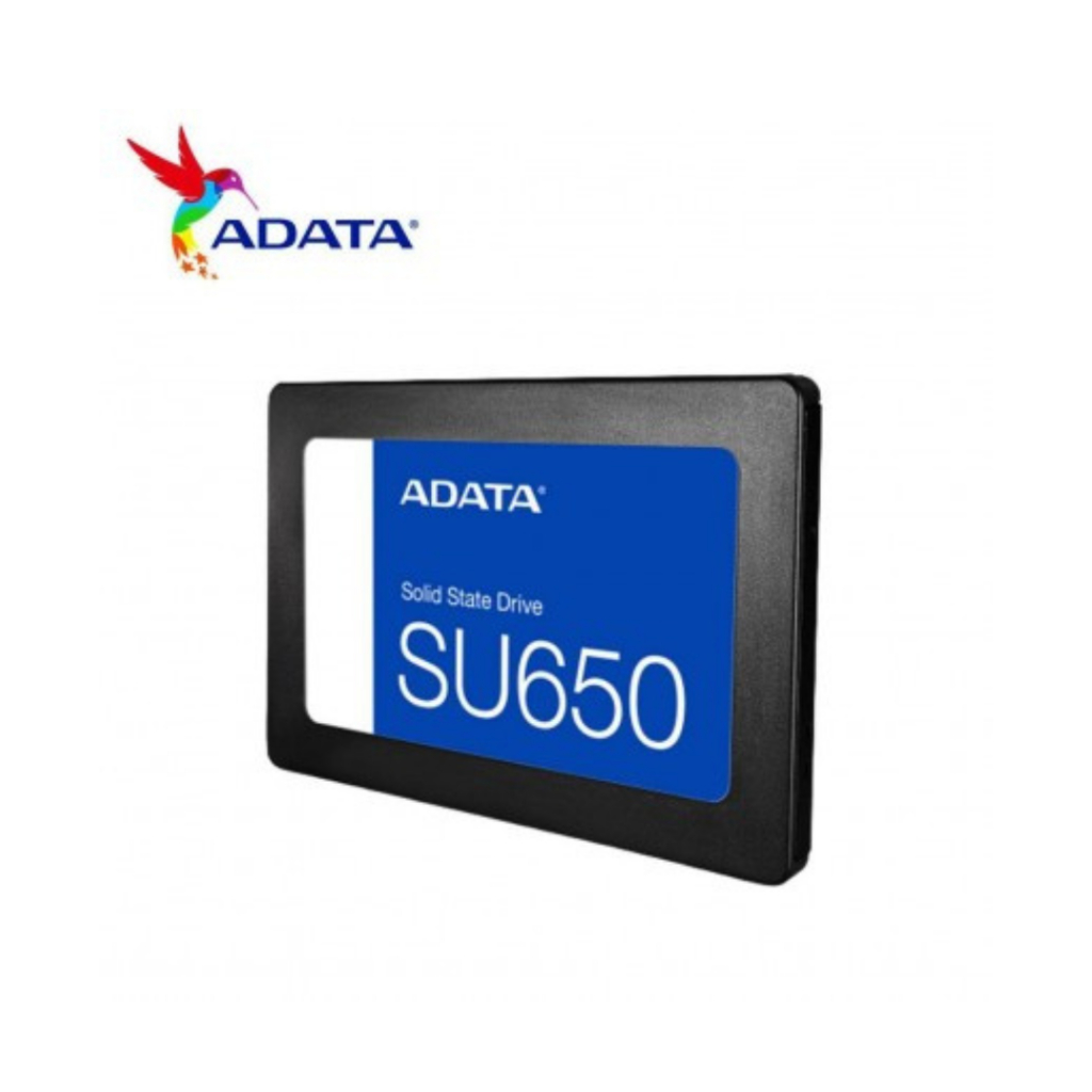 ADATA (เอสเอสดี) SSD SATA รุ่น SU650 R520MB/W450MB 256GB / 512GB - (ADT-SU650SS)
