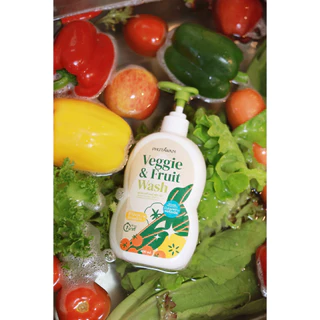 ภูตะวัน VEGGIE & FRUIT WASH เวจจี้ แอนด์ ฟรุ๊ต วอช ผลิตภัณฑ์ทำความสะอาด ใช้สำหรับล้างผักและผลไม้