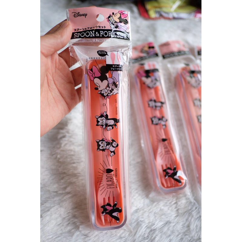 Spoon&Fork Set ชุดช้อนส้อมพร้อมกล่องสำหรับเด็ก🇯🇵